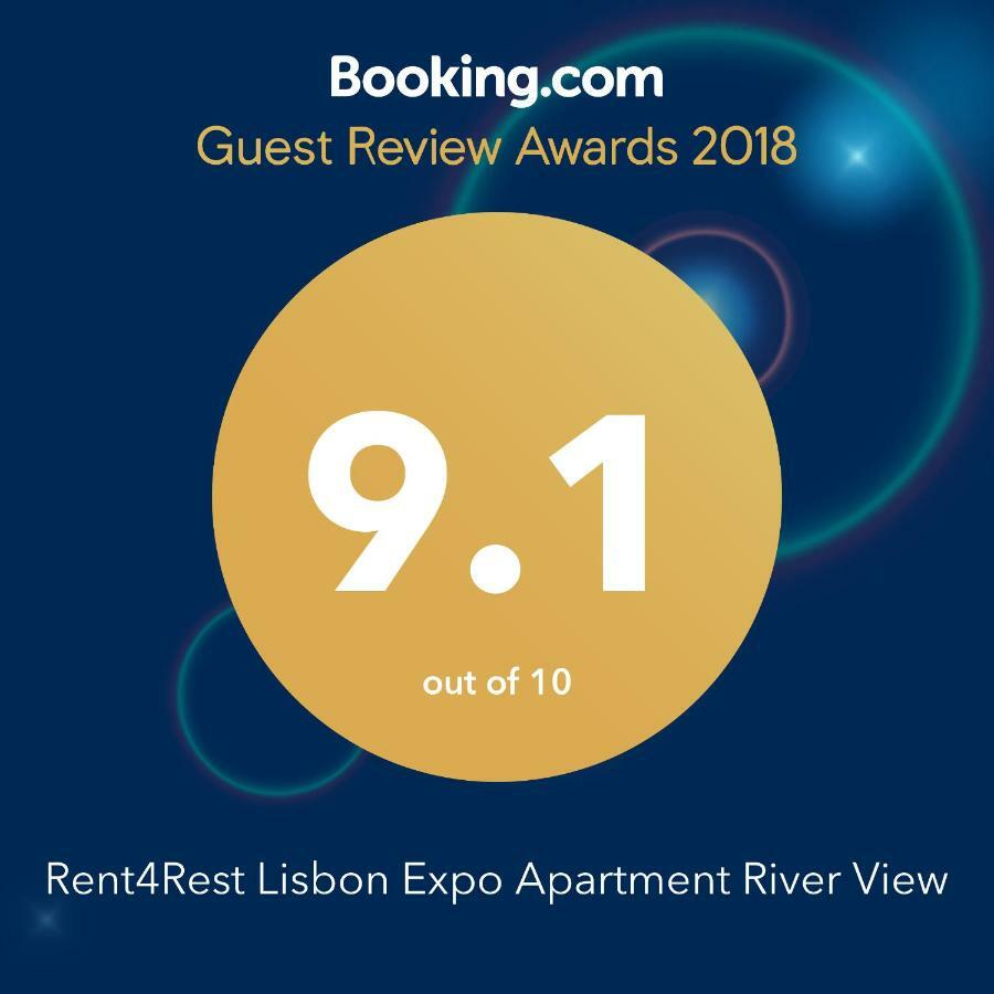 Rent4Rest Lisbon Parque Das Nacoes 17Th Floor River View Buitenkant foto